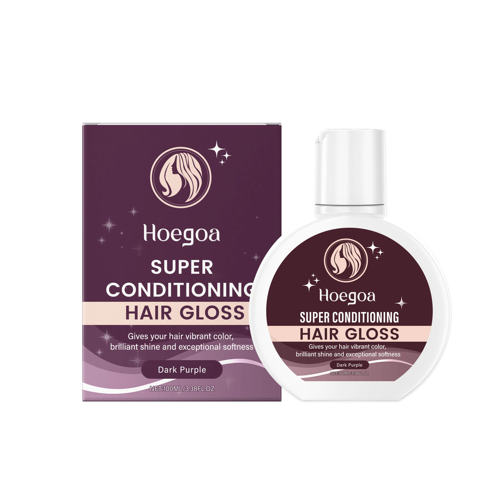5Colors Super Gloss Hair Conditioner Gloss Rinse Out Semi-Permanent Hair Gloss that Enhances Color and Boosts Shine & Hydration