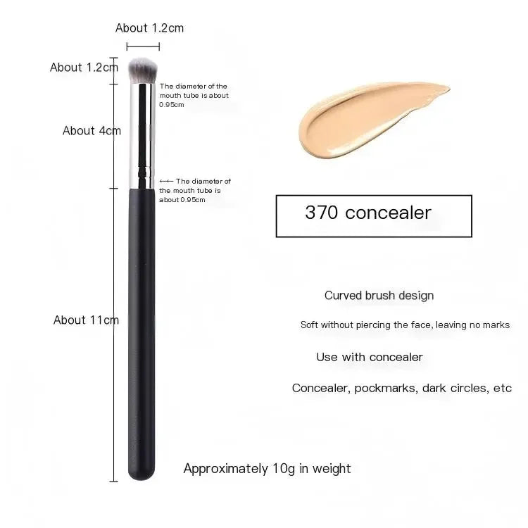 Professional Makeup Brush Set 270 Concealer Brush 170 Foundation Brush 370 Highlight Brush Soft Synthetic Hair Face Makeup Tools