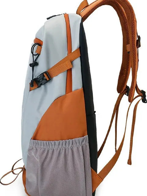 Men's Outdoor Large Capacity Backpack Travel Bag Women's Casual Hiking Bag Waterproof Lightweight Double Shoulder Bag