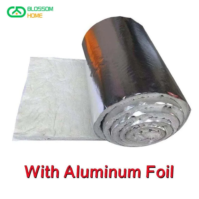 NEW 1650℃ High Temperature Resistance Zirconium Bearing Ceramic Fiber Blanket Fire Resistant Insulation Cotton 50mm 60mm Thick