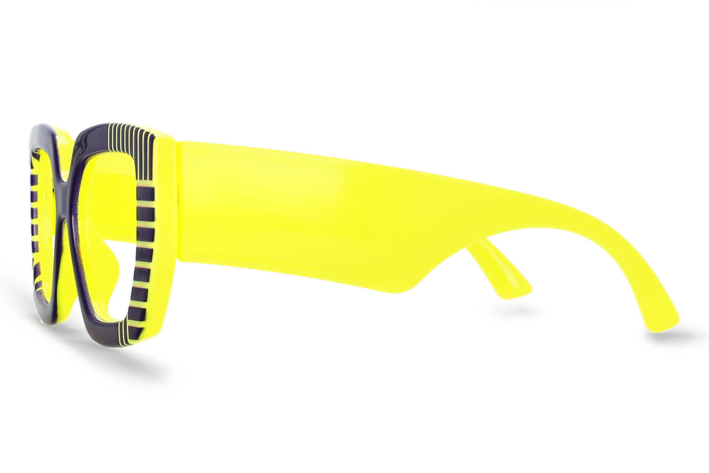 R57095 Women Fashion Colorful Stripe Reading Glasses Dioptric +0.50~+3.50 Lady Trend Square Large Frames Presbyopic Eyeglass
