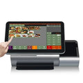 Dual Touch Screen All in One POS PC System with Built-in Thermal Printer Cash Register for Small Business POS Software