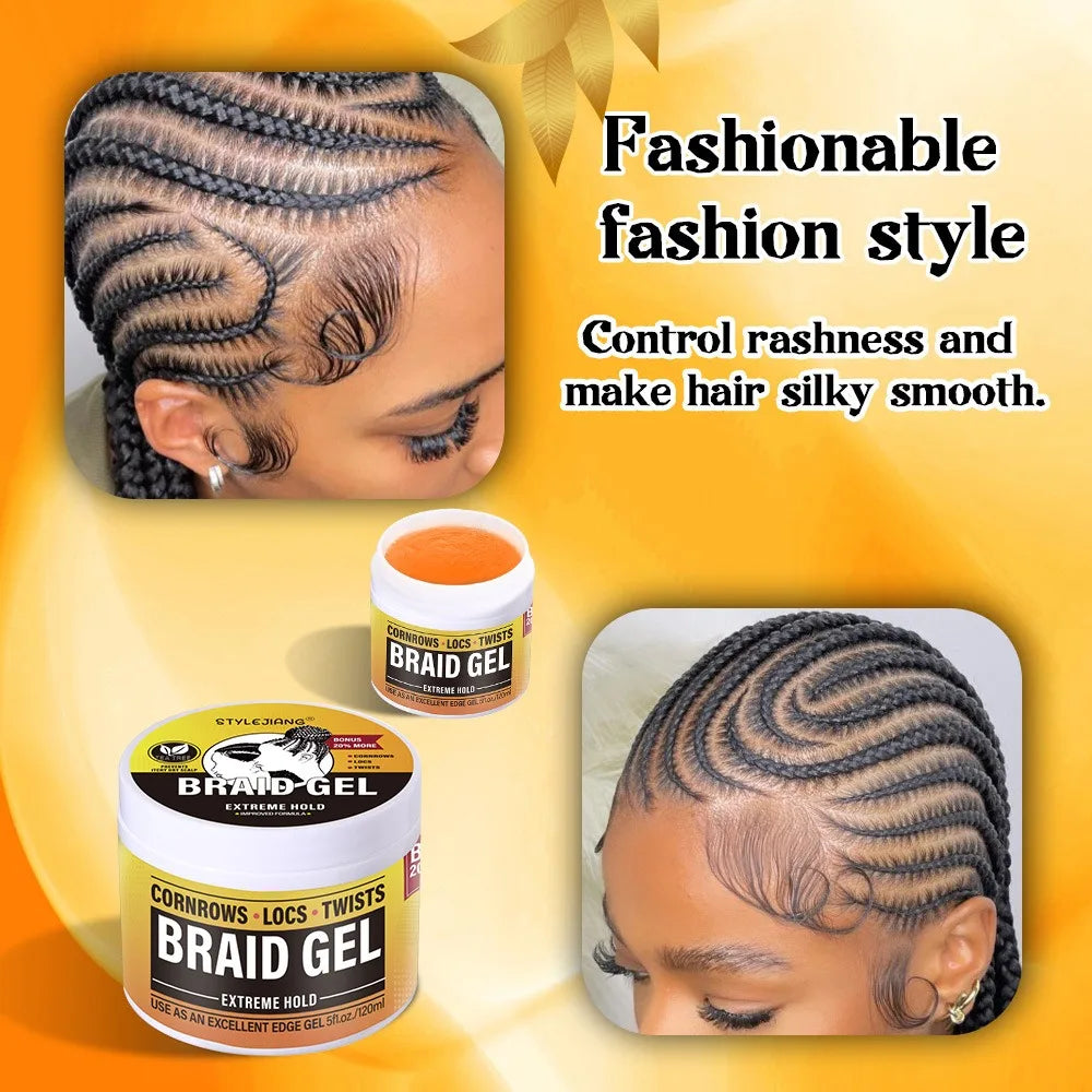 Hair Wax for Styling, Strong Hold, Moisturizing Light Scent, Retro Look, Hair Grooming Product