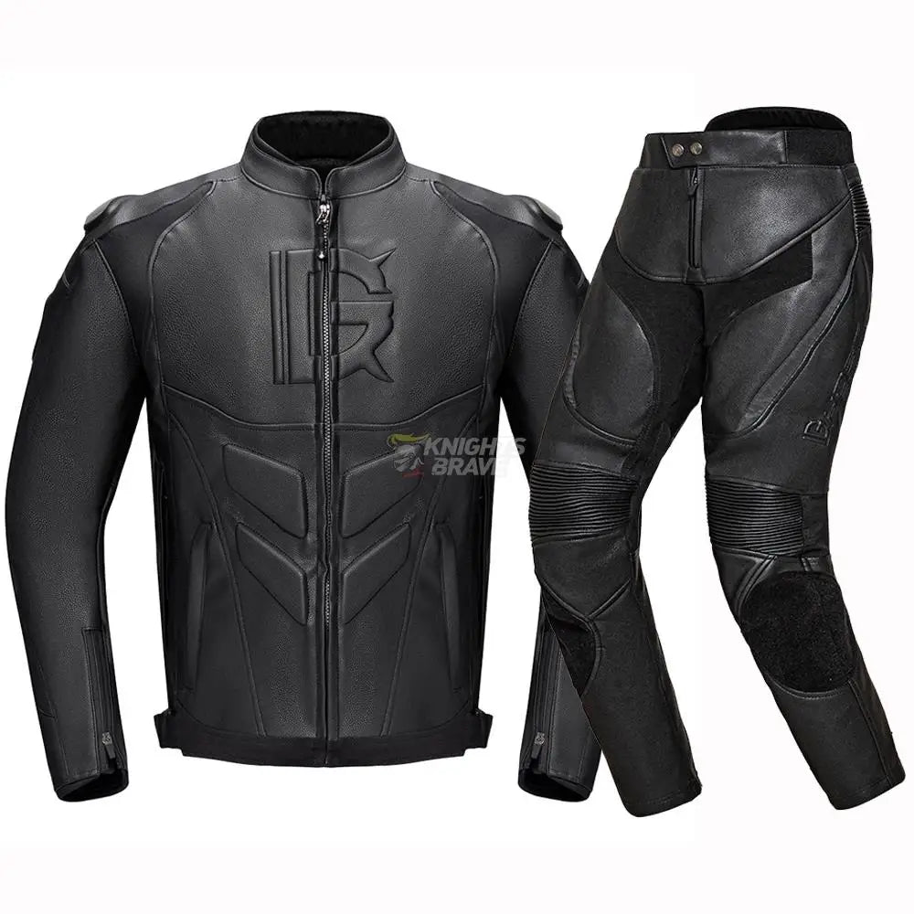 GHOST RACING Winter Motorcycle Jacket Leather Chaqueta Moto Men Waterproof Moto Suit Motorbike Riding Jacket Motocross Jacket