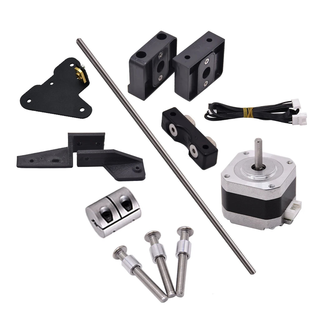 Creativity Dual Z Axis Upgrade Kit with Lead Screw 42-34 Stepper Motor for Ender3 CR10 3d Printer Parts for Ender 3 Pro/V2 CR10S