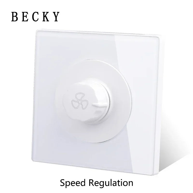 White Tempered Glass Work Driving Arm Wall Light Switch Led Indicator Light EU UK Standard 1/2/3/4gang Bedroom Usb Switch Socket