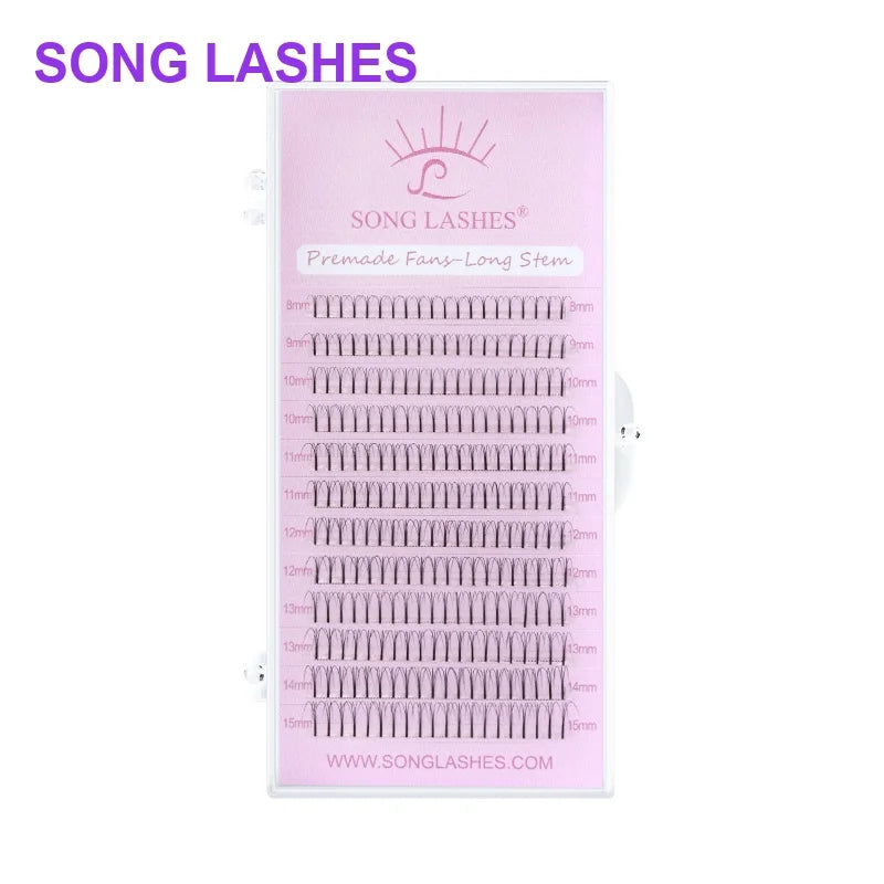 SONG LASHES Long Root Lashes Extensions Premade Volume Fans 2d/3d/4d/5d Faux Eye Lash Russian Volume Eyelash Extension