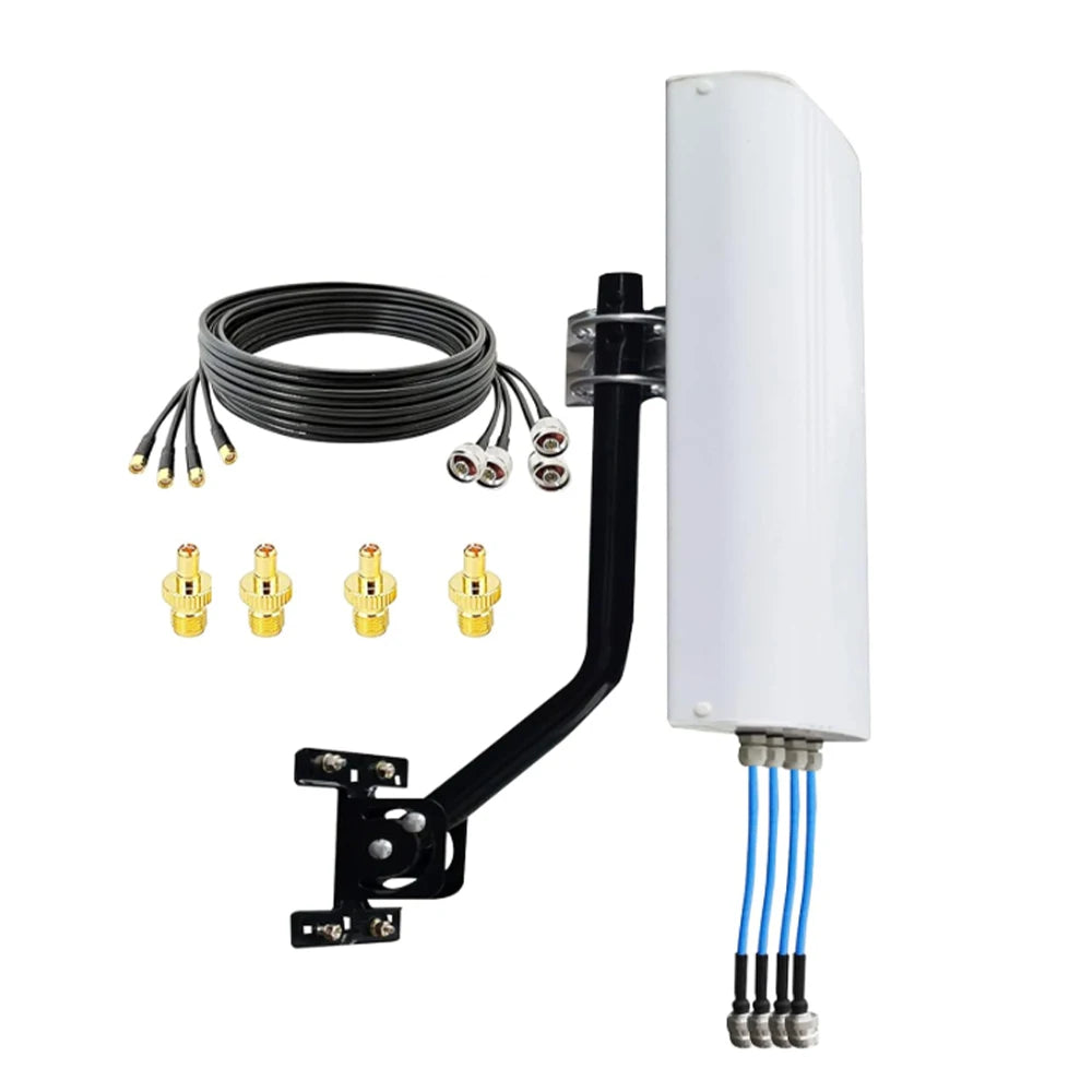4x4 MIMO 5G/4G LTE & UWB Antenna 698-4000MHz,Compatible AT&T/Verizon/T-Mobile,Support N2/N5/N77/N66/N260