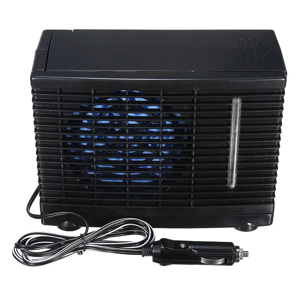 12V 3A for Outdoor Scenes Portable Mini Car Air Conditioner Quiet  Low Power Consumption Car Cooling Machine ABS Housing