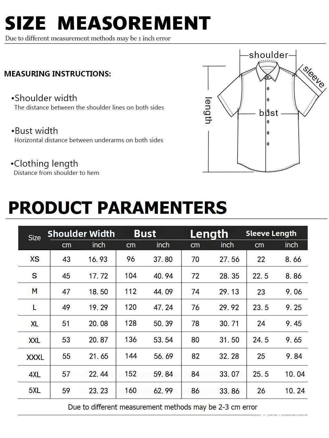 Men's Short Sleeve Printed Shirt Fashion Urban Style Polyester Fabric Loose Fit Casual Wear Turn-down Collar Classic Design