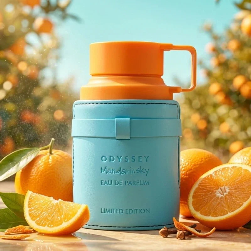 Odyssey Mandarin Sky Luxury Men's Eau de Parfum Replica Spray Long Lasting Citrus Spicy Ambery Woody Oriental Fragrance