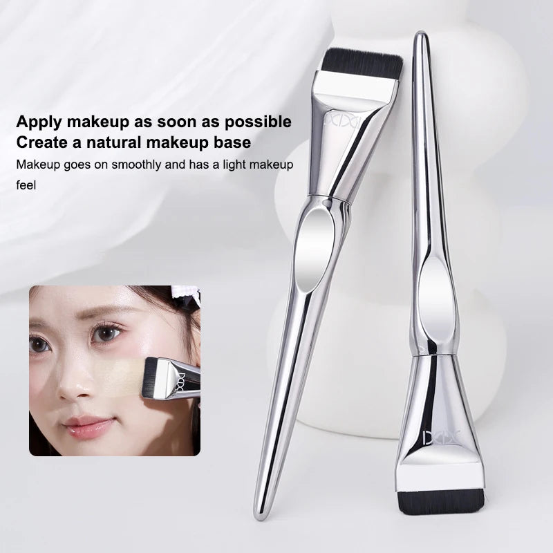 Ultra Thin Foundation Brush Lightweight Face Contour Brush Flat Contour Brush Foundation Cream Makeup Brushes Beauty