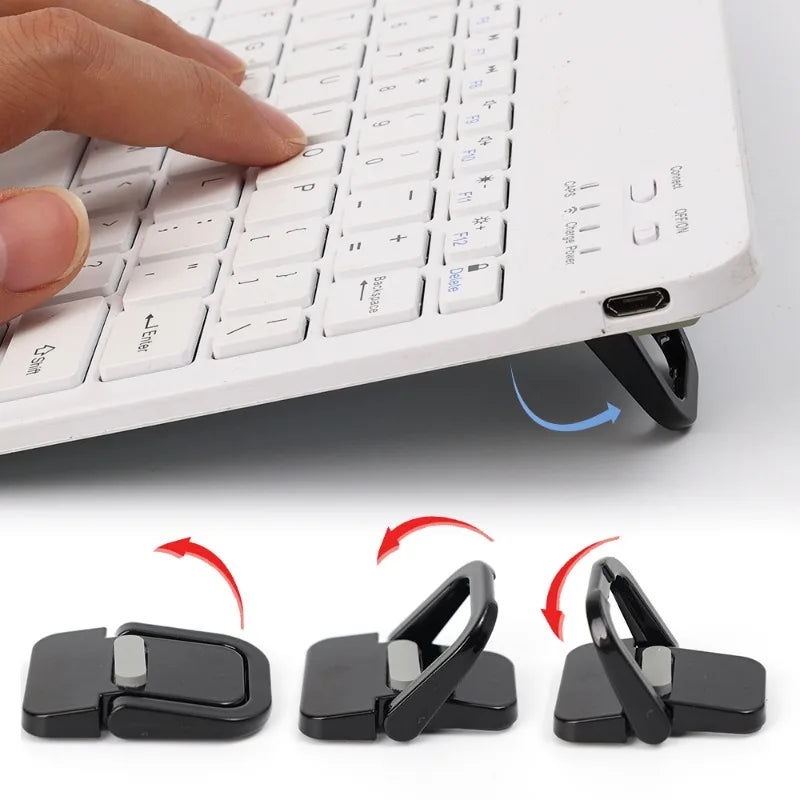 2pcs Keyboard Stands, Mini Laptop Stand for Desk, Portable Laptop Stand Compatible with MacBook Air Pro, Dell XPS,  HP More.