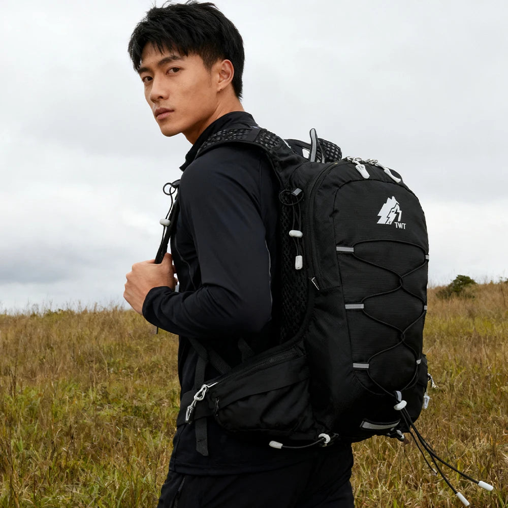 Outdoor Lightweight Backpack 20L Trail Running Backpack Cycling Bag Mountaineering Backpack Hiking Backpack Hydration Backpack
