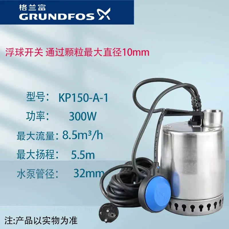 Imported Submersible Sewage Pump Unilift KP150/250/350 Stainless Steel Silent Pump