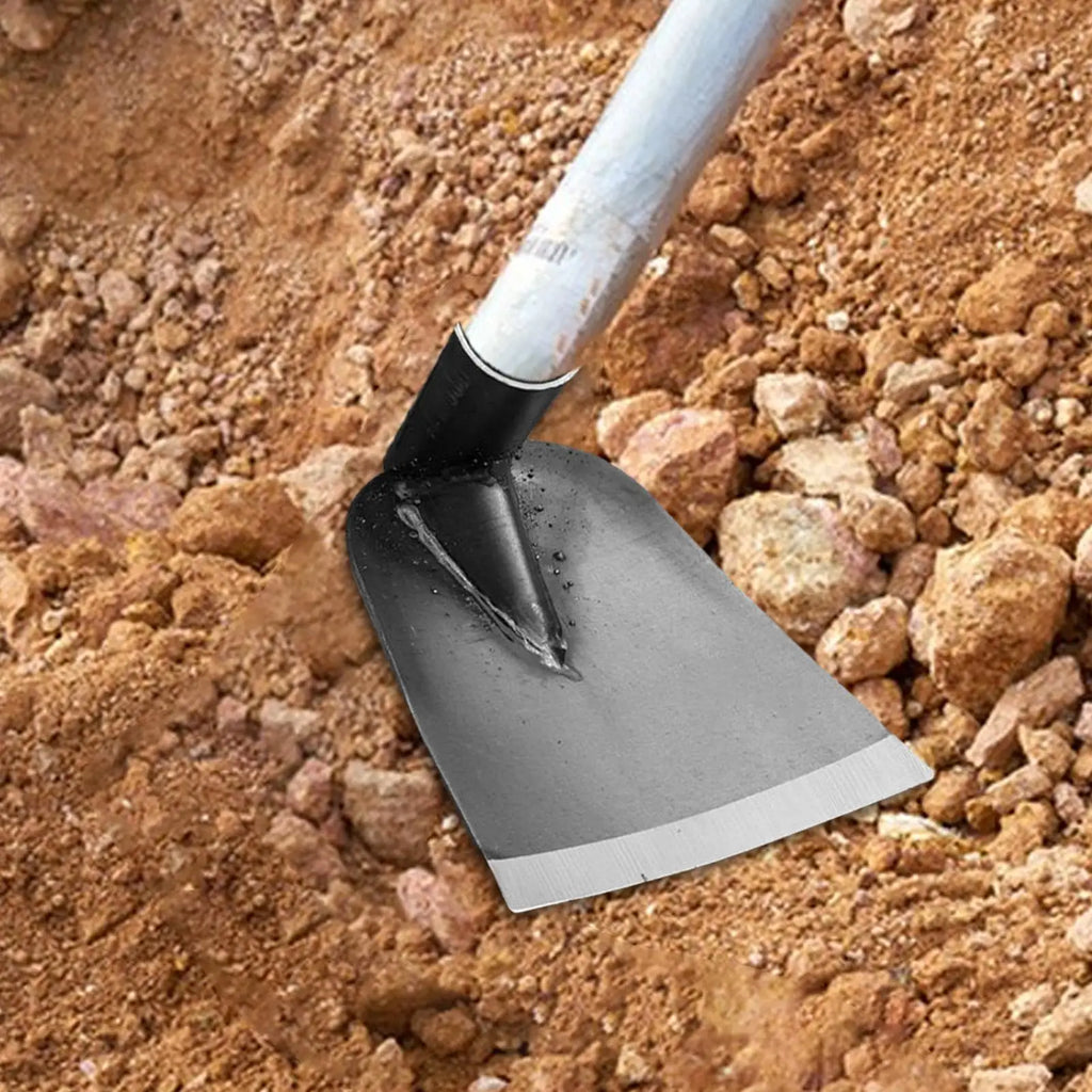 Weeding Hoe Digging Soil Durable Hoe Agricultural Hoe Household Outdoor Farming Tools for Planting Vegetables Flowers Loose lan