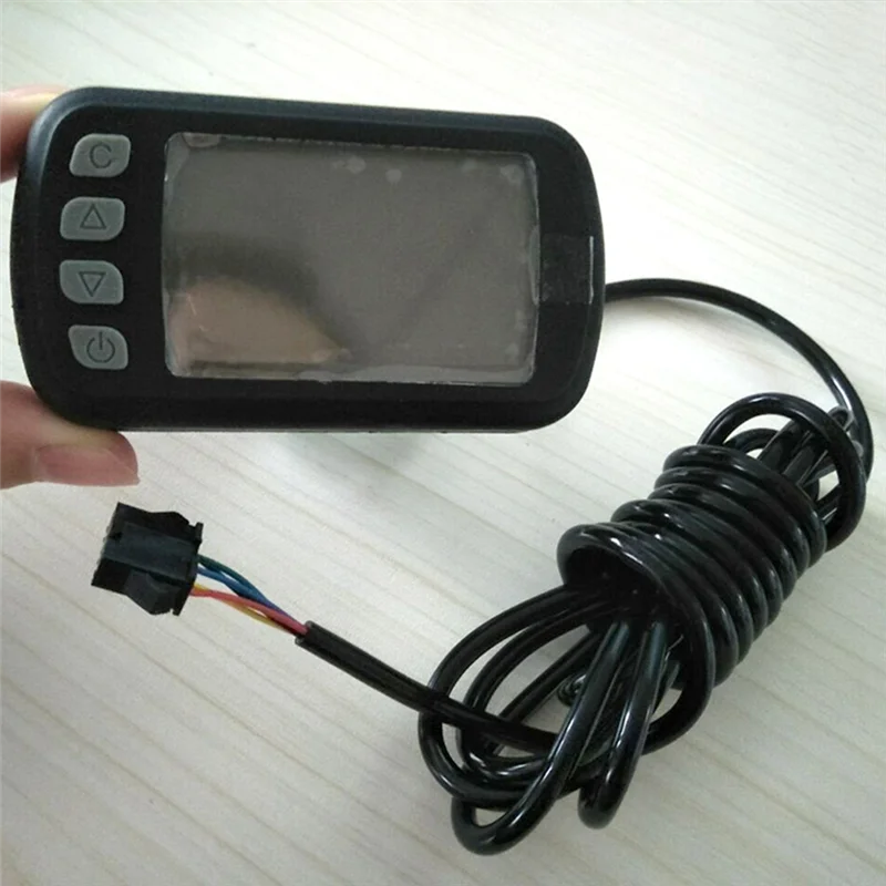 Mini LCD Display for Electric Bike 24V 36V 48V Scooter Motorcycle Speedmeter Waterproof Ebike Display HOT