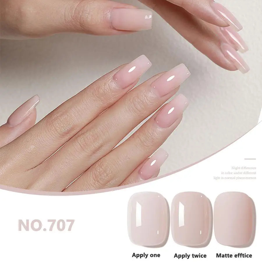 Autumn Winter Chocolate Brown Nail Polish Gel Maillard Caramel Color Gel Nail Supplies for Professional Nail Art DIY Nail Salon