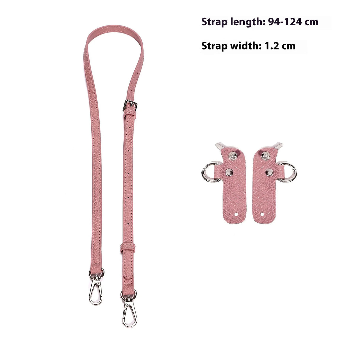 Leather Bag Shoulder Strap Replacement Crossbody Adjustable Conversion Kit Fit for Longchamp Mini Pouch