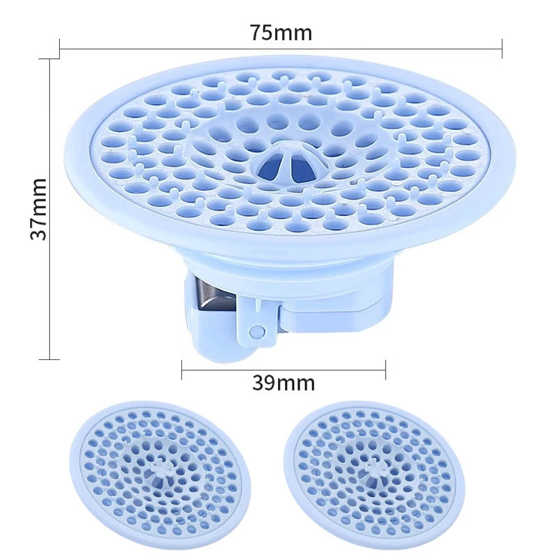 Sewer Anti-odor Anti-insect Floor Drain Bathroom Kitchen Anti-insect Cover Floor Drains Universal Drainage Hair Sink Strainer