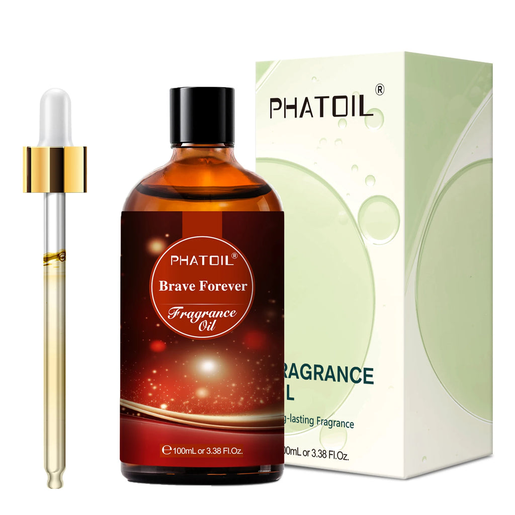 PHATOIL 100ml Oud Warmth Fragrance Oil For Diffuser Aromatherapy Warm Santal Vanilla Amber Black Orchid Aroma Fragrance Oils