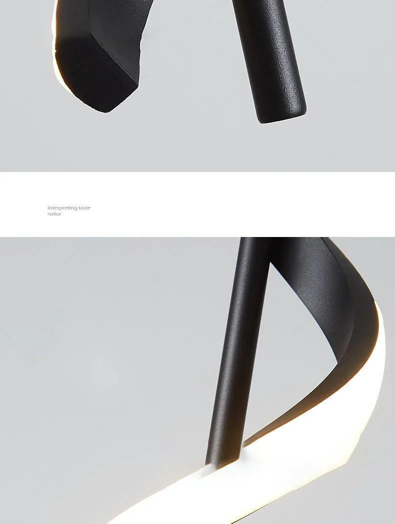 Lustre Bedside Rotating Chandelier Pendant Lights Lampara Colgante Techo Luminaire Suspendu Quarto Casal Chambre Kroonluchters