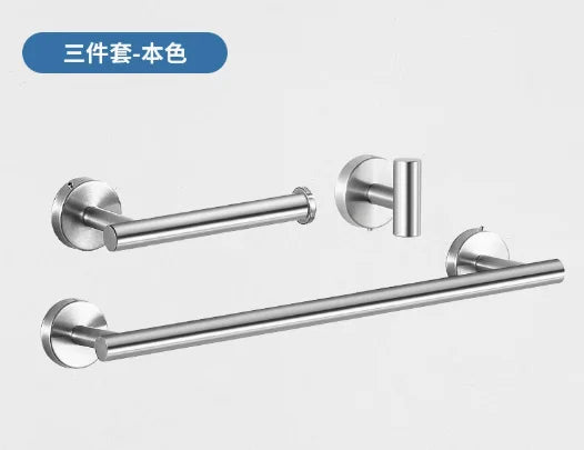 Bagnolux Stainless Steel Gun Gray Black Polished Chrome Brushed Gold Hanger Hook Towel Bar Paper Holder STURDY HANDS