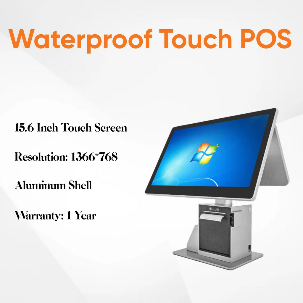 All In One POS Machine Caja Registradora Terminal Touch Screen Point Of Sale Windows Android Billing Cash Register Pos System
