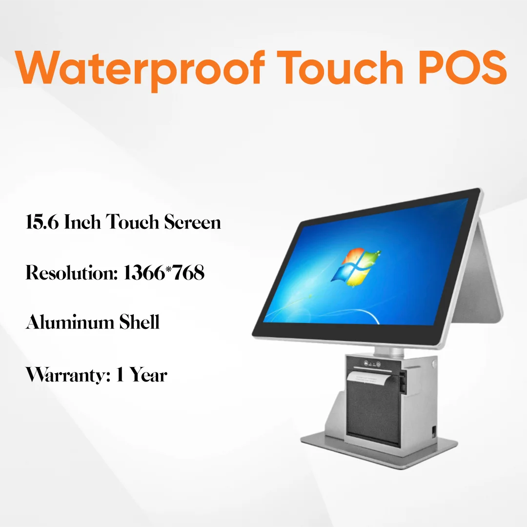 All In One POS Machine Caja Registradora Terminal Touch Screen Point Of Sale Windows Android Billing Cash Register Pos System