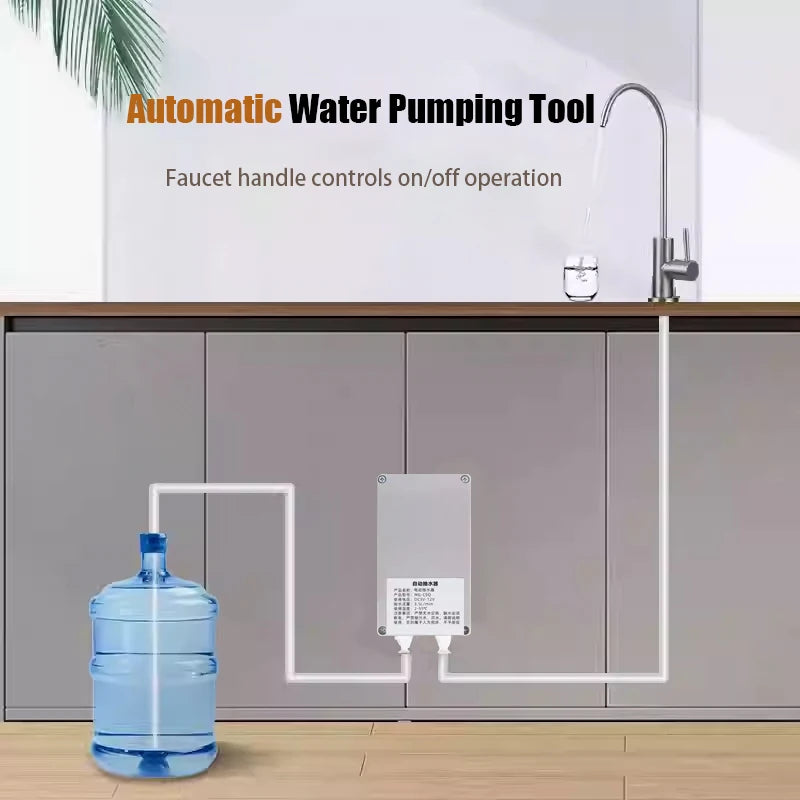 12V Caravan Electric Kitchen Water Pump Faucet Automatic Water Suction Pump 2L/3.5L Min Faucet Automatic Suction Pump For Galley