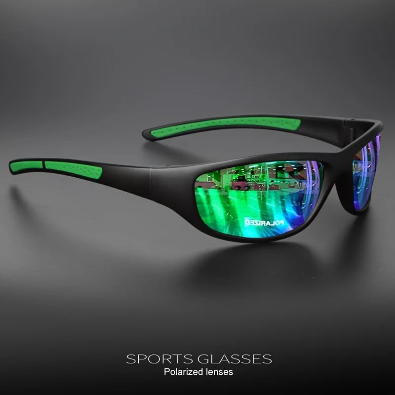 1/3PCS Polarized Sports Sunglasses Set High-Quality Photochromic Wraparound Lenses for Cycling Fishing Driving Night Vision, UV