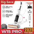 Redroad W15 Pro Cordless Vacuum Cleaner,22kpa/200W Stick Vacuum with 55 Mins Runtime,Vacuum Cleaner for Home,Carpet & Hard Floor