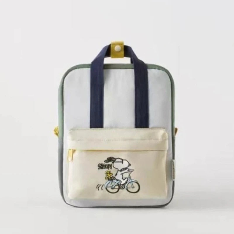 New Fashion Popular Snoopy Backpack Cartoon Back-to-school Season Student Schoolbag Travel Student Large-capacity Backpack