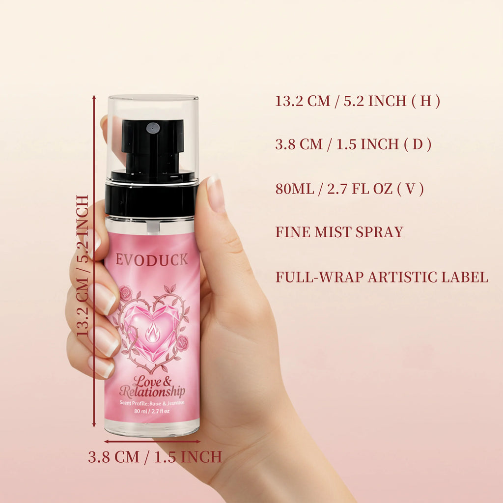 Body Spray for Women,Rose & Jasmine Body Fragrance Mist,2.7 Fl Oz, Women's Fragrance,Long Lasting,Everyday Fragrance,Travel Size