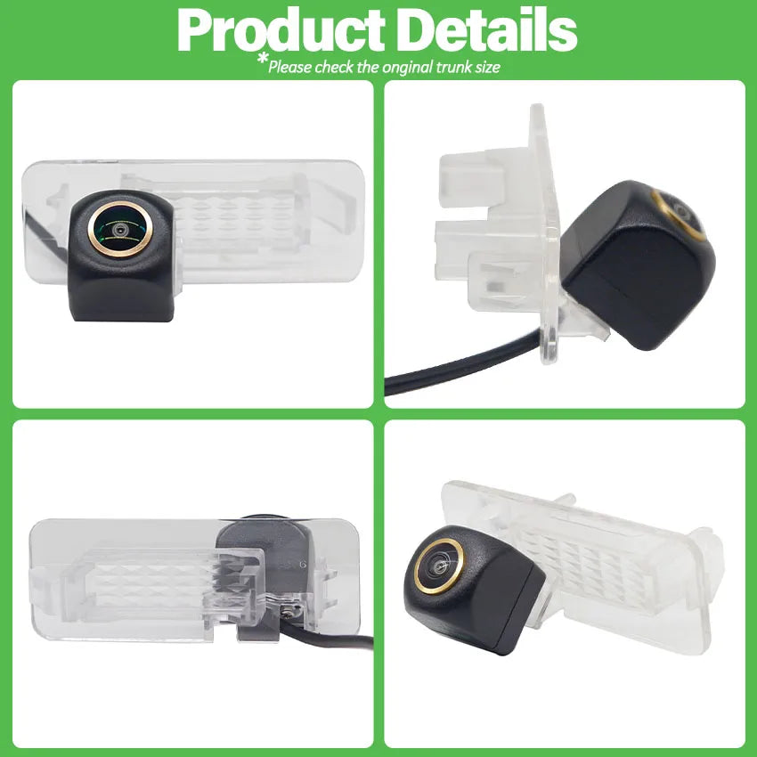 Car Reversing Camera For Smart Fortwo 451 For Four Smart ED Car HD Night Vision CVBS 1080P FishEye Vehicle Rear View Camera
