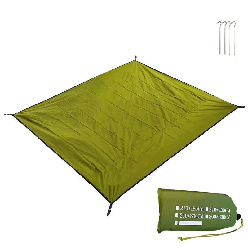 Tent Mat, Leisure Mat, Lightweight, Wear-Resistant, Compact, Seating, Outdoor, Camping, Traveling