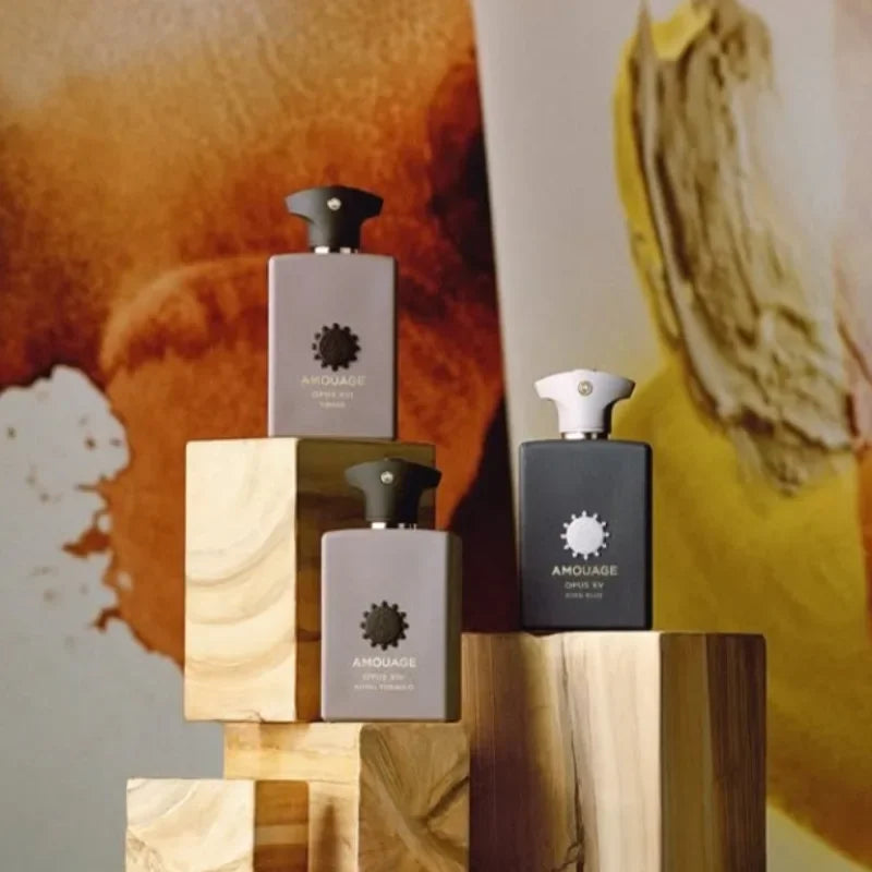 Amouage Men Eau De Parfum 100ml Long Lasting Elegant Feminine Scent Warm Unique Fragrance Opus XVI Timber The Library Collection