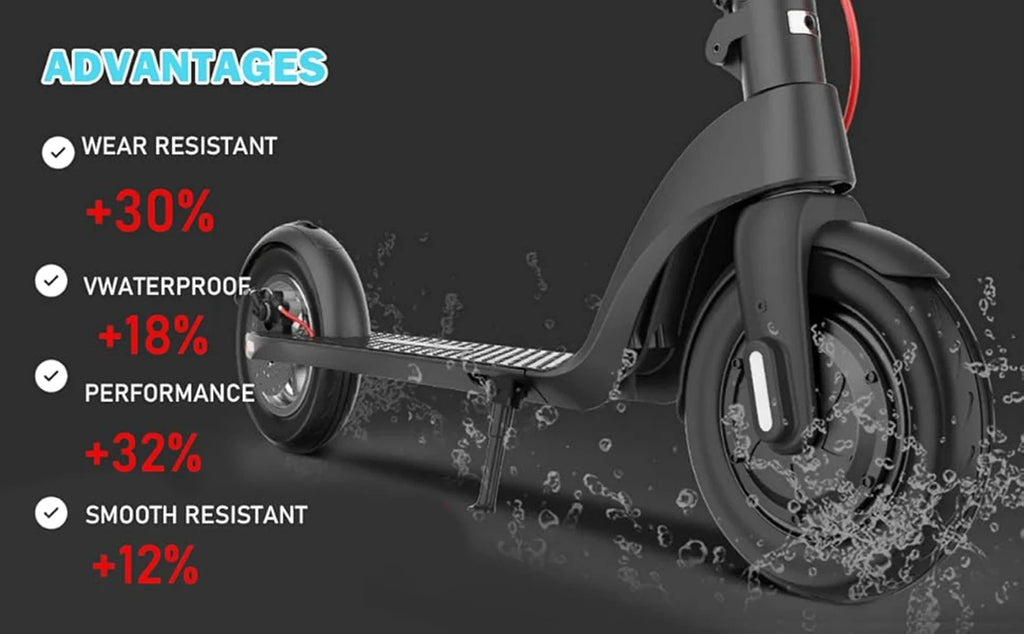 8.5" Outer Tire and Inner Tube for Xiaomi M365 Pro 2 Mi 1S Electric Scooter,Front Rear Wheel Replacement Inflatable Rubber Tires