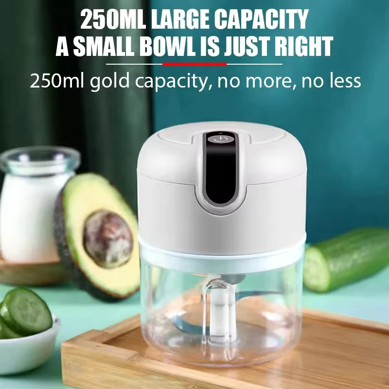 Brazil Multifunctional Garlic Chopper Vegetable Cutter Portable Electric Grinder