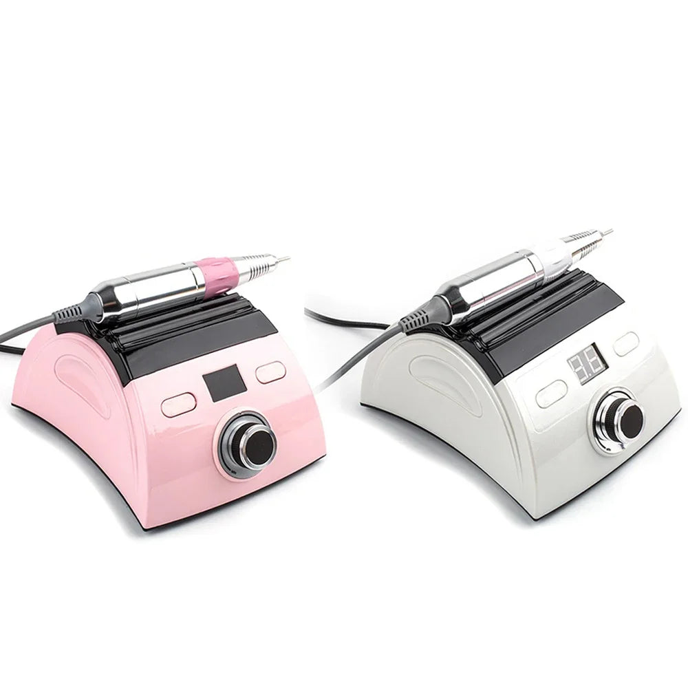 Professional Nail Drill Machine 35000RPM Manicure Machine Apparatus for Pedicure Kits Electric Nails File with Cutter Nail Tools