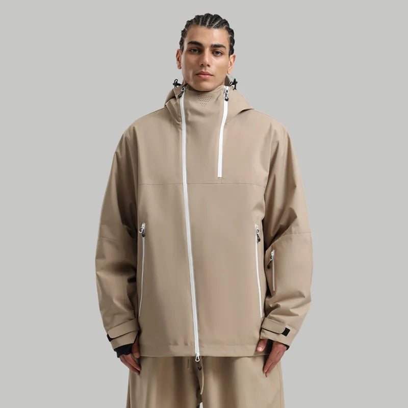 2026 Mens Snowboard Jacket Ski Coat Women Waterproof Insulated Baggy Snowboard Coats Winter Hooded Mountain Hiking Warm Outdoor