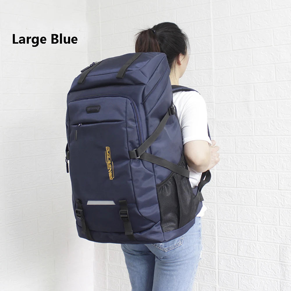 Waterproof Hiking Backpack Durable Bag Suitable for Men and Women's Travel, Hiking, Camping and Outdoor Leisure Activities