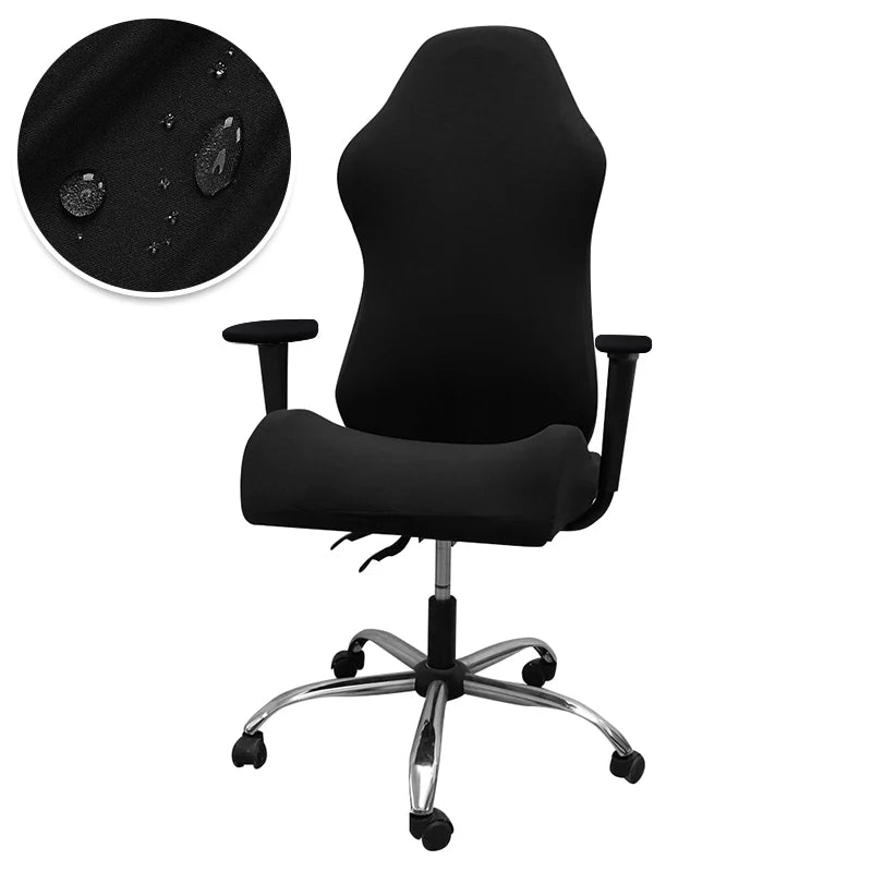 Ergonomic Office Computer Game Chair Slipcovers Stretchy Polyester Reclining Racing Gaming Chair Covers Waterproof Chair Covers