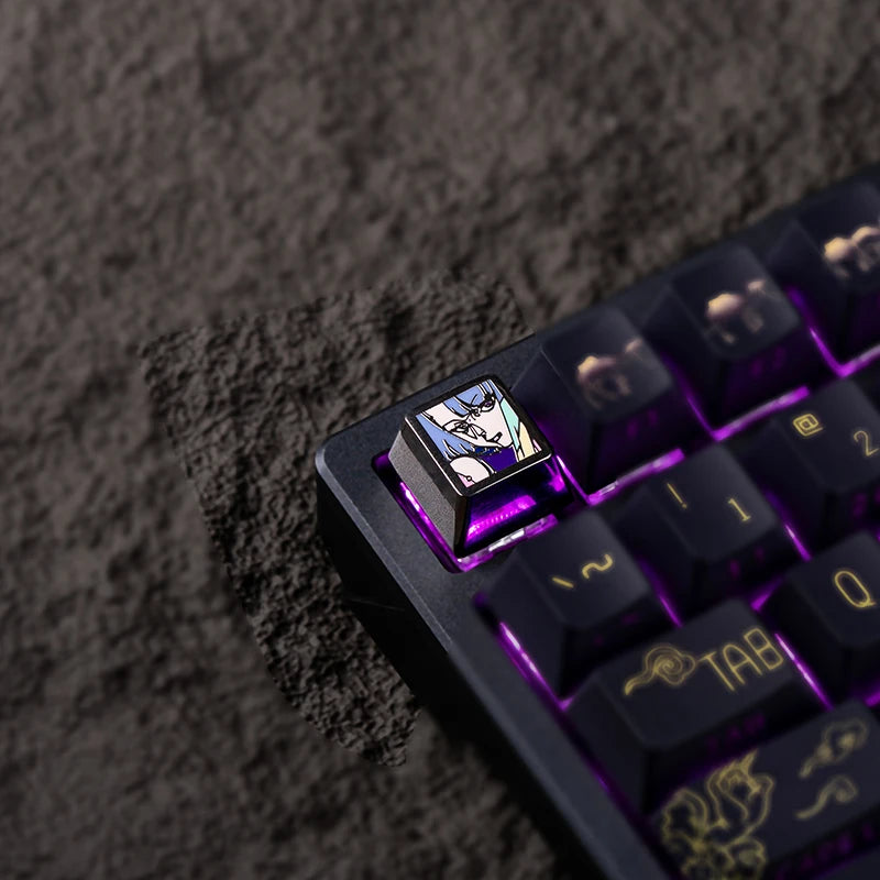 Lucy Personalized Keycaps Metal Original Factory E-Sport Accessories For Mechanical Keyboard Customized Computer Gamer Gifts