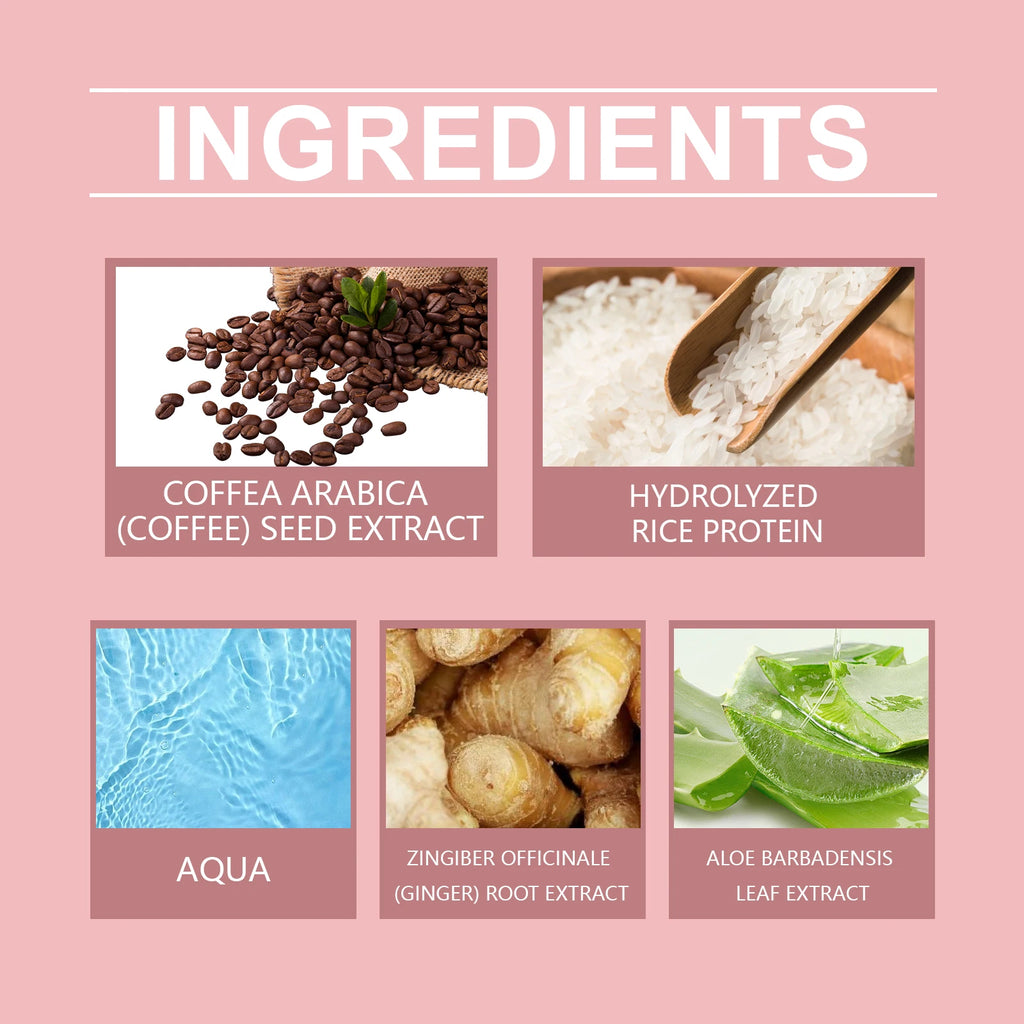 Fermented Rice Water Hair Growth Essential Hair Re-g-rowth Oil Scalp Treatment Hair Fall Control Serum Plant Dense Hair Spray