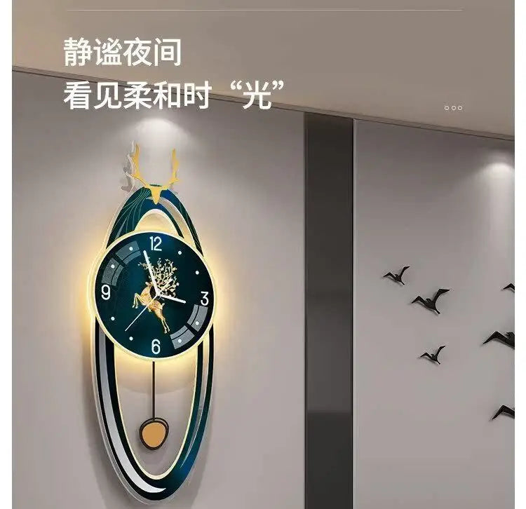 Digital Living Room Wall Clocks Modern Interior Aesthetic Design Wall Watch Xenomorph Creative Reloj De Pared Home Decoration