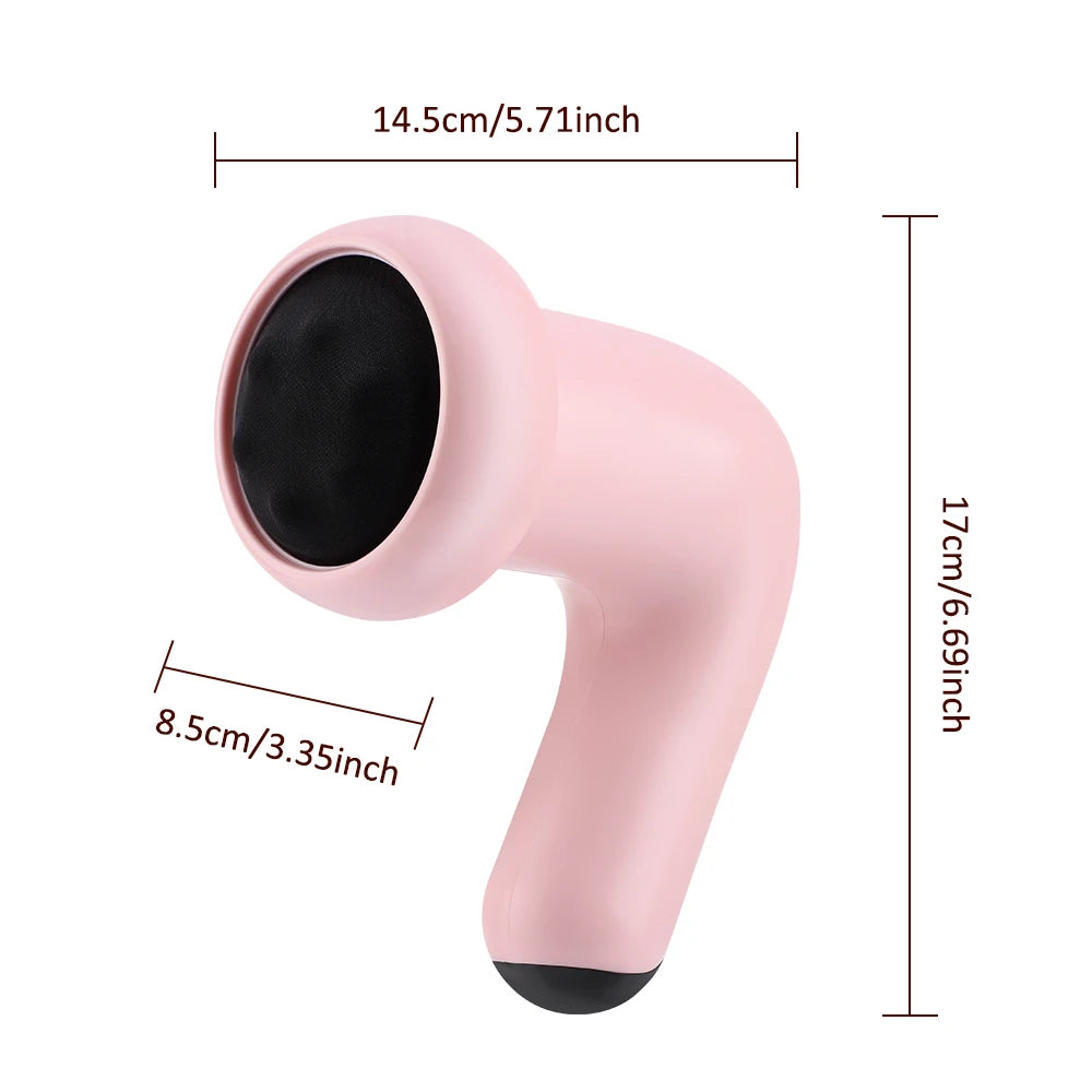5 IN 1 Electric Fat Burner Body Slimming 6 Level Vibration Massage Anti Cellulite Portable Abdomen Massager Waist Leg Shaping