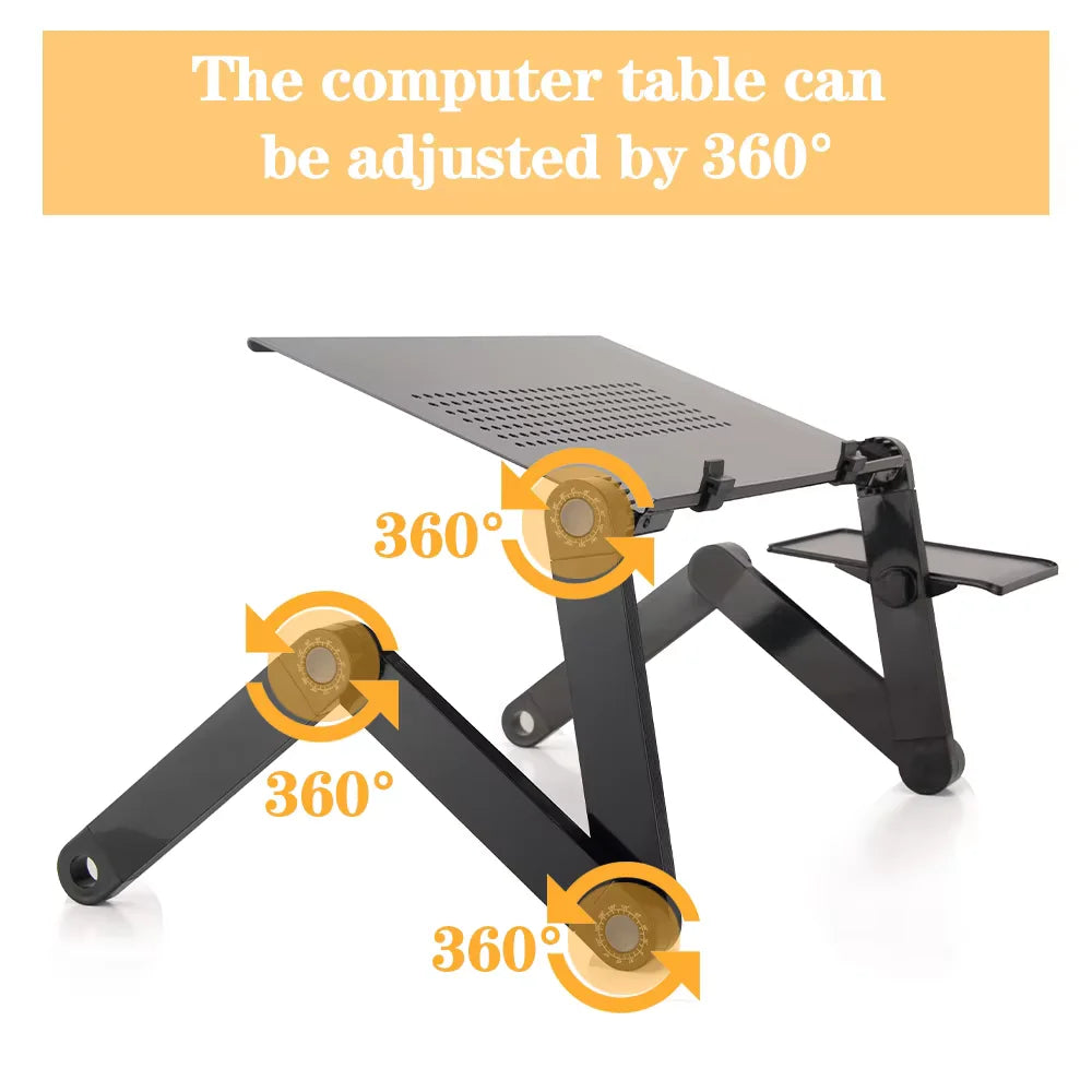 Foldable Laptop Stand Cooling Notebook Bracket Adjustable Ergonomic Laptop Support Base Holder Laptop Tablet Accessories Stands