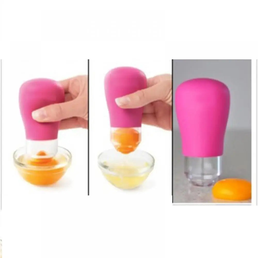 Egg Separator Lightweight White Egg Filter Kitchen Tool BPA-free Suction Gadget For Kitchen Gadgets Home Cooking