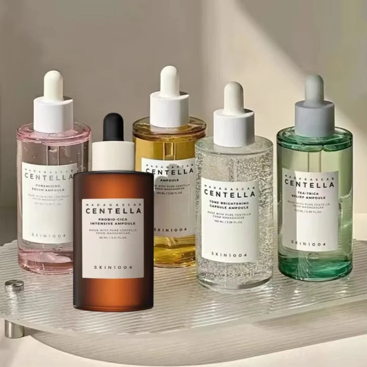 Hot SKIN1004 Madagascar Centella Hyalu-Cica Watery Serum 100ml Lightweight Non-greasy Pore Care Deep Moisture Skincare Skin Type
